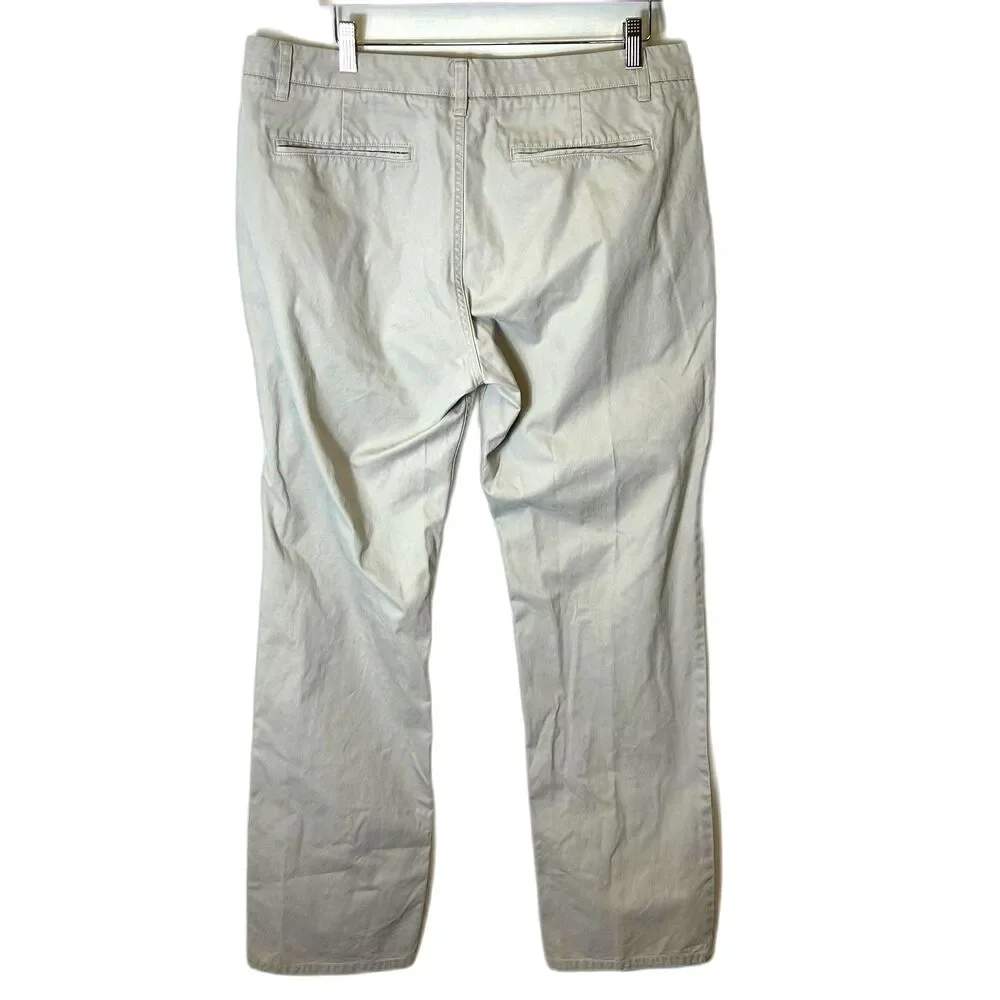 Bonobos Men's Light Tan Flat Front Straight Leg Classic Chino Pants Sz 36 X 33